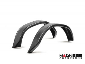 Ford Bronco Fenders Flares - Everglades - Carbon Fiber - Rear - 4 Door Ford Bronco Fenders Flares - Everglades - Carbon Fiber - Rear - 4 Door